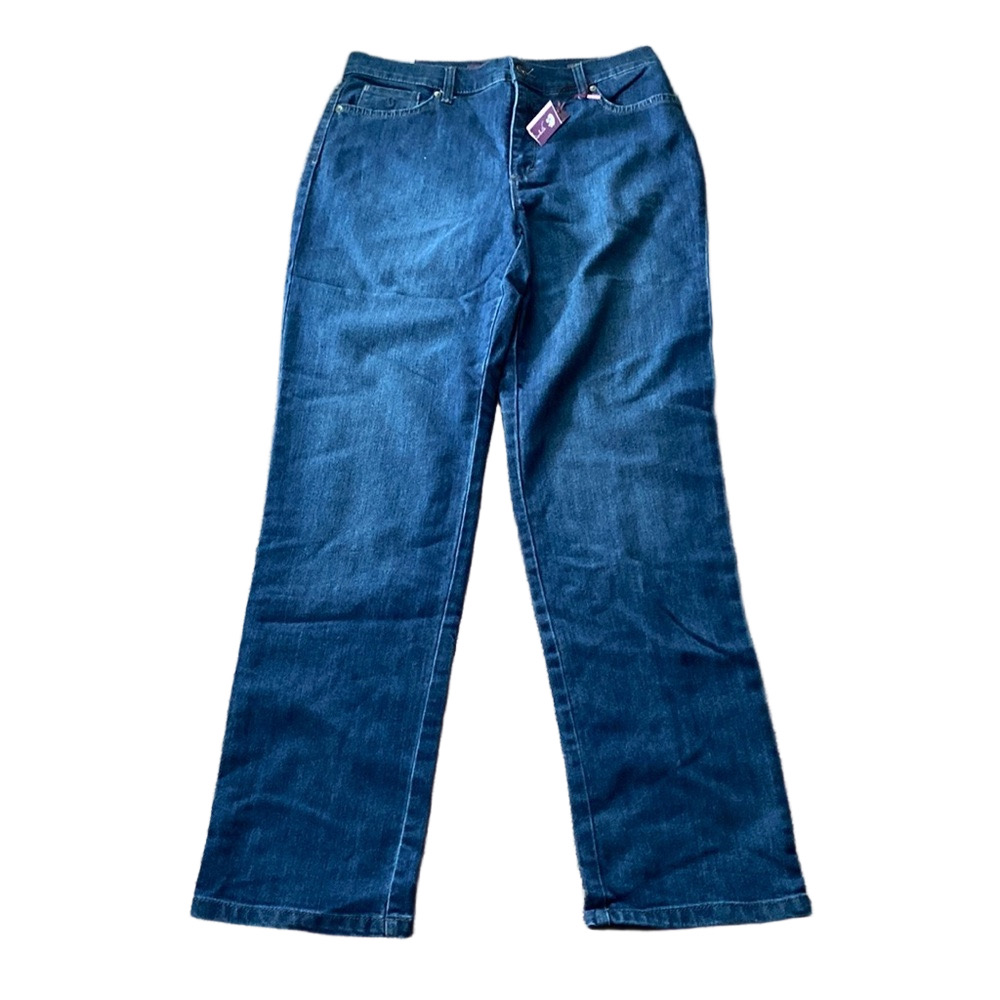 NWT Gloria Vanderbilt Amanda Classic Tapered Jeans SIZE 8